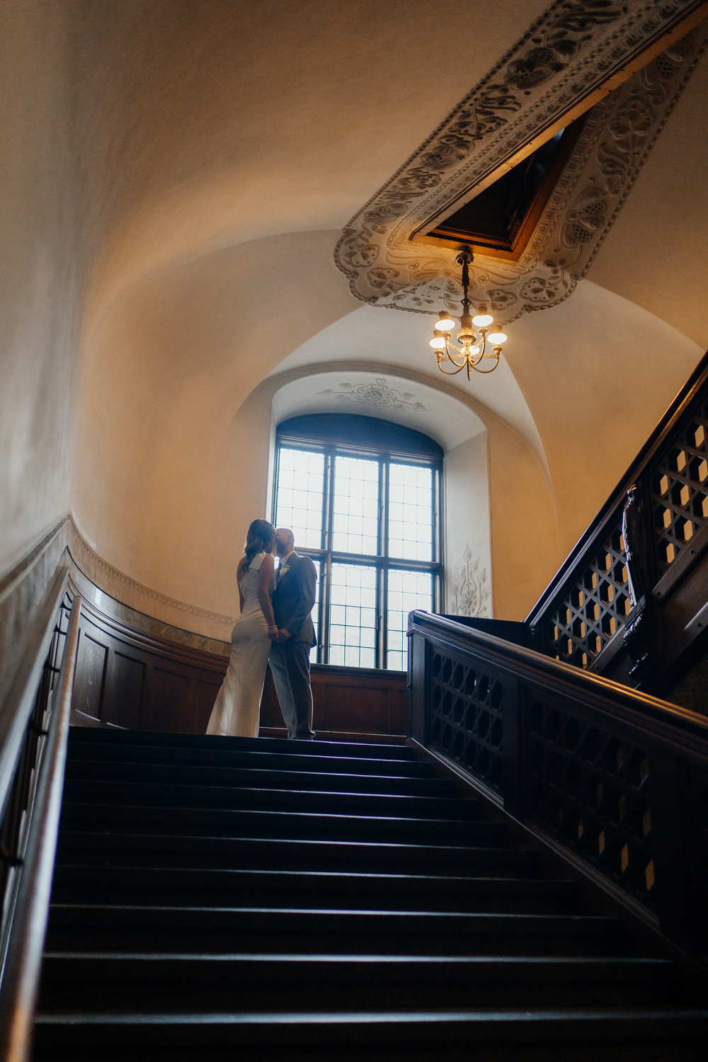 Intimate wedding in Copenhagen focused on real emotions, connection, and love. Wedding photographer in Copenhagen with a documentary style.