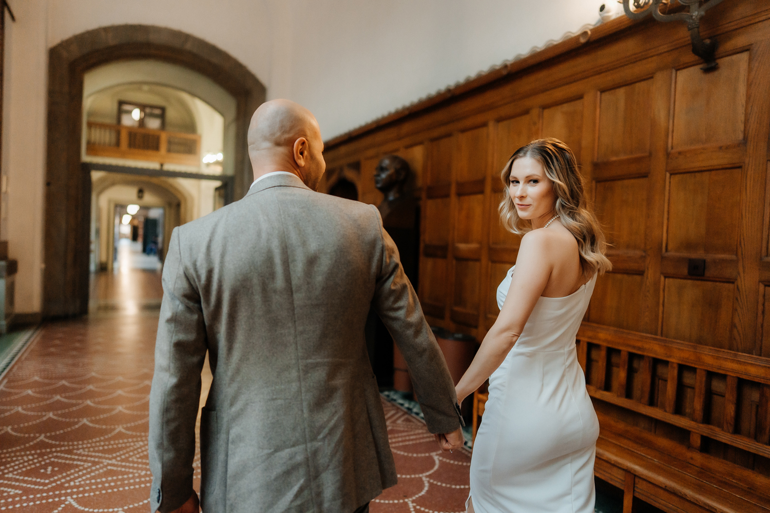 Intimate wedding in Copenhagen focused on real emotions, connection, and love. Wedding photographer in Copenhagen with a documentary style.